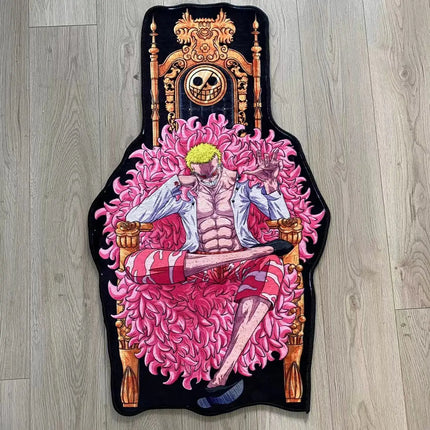 Anime One Pieces Manga Soft Anti-slip Area Rugs Home Bedroom Cartoon Deco Kitchen Bathroom Non-slip Mat Doormat Birthday Gift