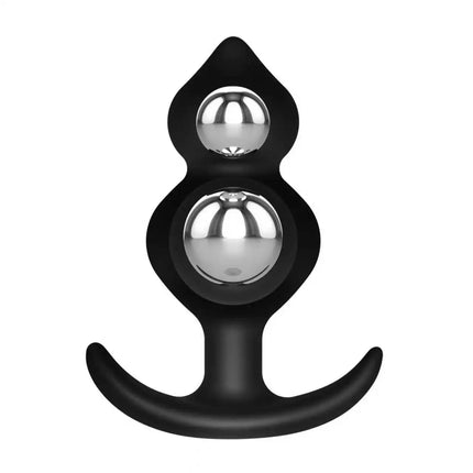 Anal Plug with Steel Balls Butt Plug Anal Beads Fetish Men Prostate Massager Sex Toys for Women Men Anal Dilator