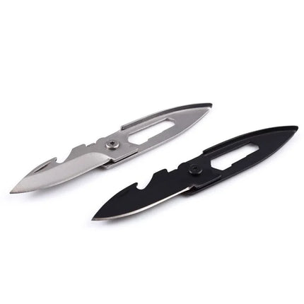 Mini Outdoor EDC Gear Outdoor Creative Multi Tool Folding Keychain Knife