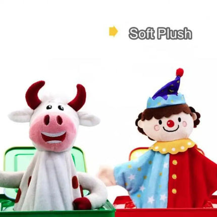 With Music Children's Musical Early Education Metal Classic Music box Collection Cartoon Jack in the Box Children Funny Gift