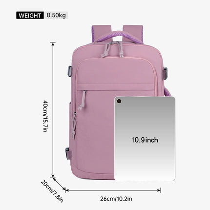 Backpack Women's Work Commuting Travel Multifunctional Computer 16inch Water-Repellent Large Capacity Student School Bag Business Meeting Registration Travel