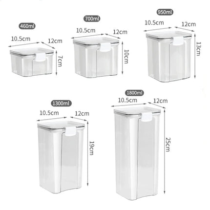 Sealed Storage Jars / Bocaux Hermétiques