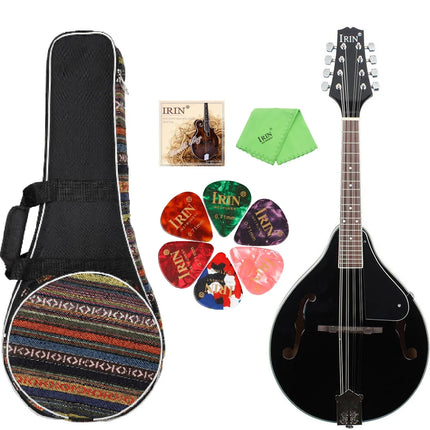 IRIN Mandolin 8-String Guitar A Style Electric Mandolin Stringed instruments with Bag String Pick Accessories