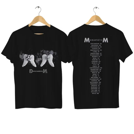 Depeche Mode The Singles Tour Graphic Printed Casual Loose Short Sleeved Rock Sports T-shirts Vintage Clothing Fans Gift Unisex