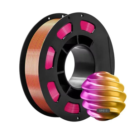 Dual-color PLA Silk 200g 3D Printing Materials 1.75mm Upgrade Eco-Friendly 3D Printer Filament FDM Non-Toxic Vacuum Packaging