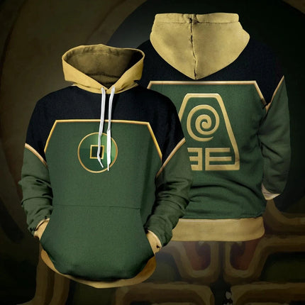 Anime Avatar The Last Airbender Cosplay Hoodies 3D Printed Sweatshirt Men Women Long Sleeve Tracksuit Pullover Harajuku Y2k Coat