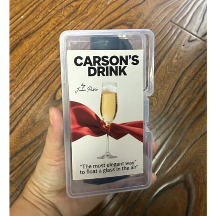 Carson‘s Drink By Juan Pablo Magic Tricks Floating Effect of Invisible Suit Powerful Magic Props Close Up Stage Props Gimmick