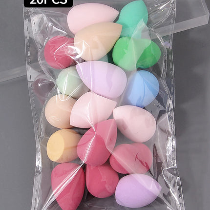 10/20/25/50/100PCS Latex-Free Makeup Sponges | Random Colors & Shapes for Liquid/Cream/Powder | Blending Beauty Sponge Bulk Set