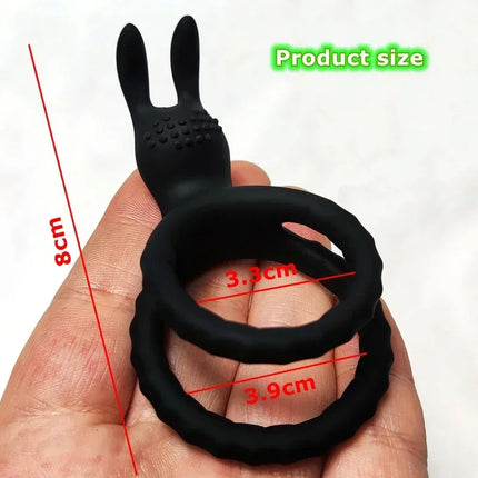 Penis Cock Ring on for Men Delay Ejaculation Erection Sex Shop Toys for Couple Sex Toy Penisring Man Dick Enlarger Rings