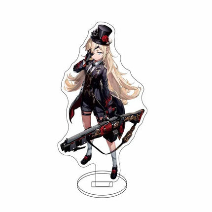 Anime Nikke Goddess Of Victory Figures Model Plate Sexy Girl Cute Girl Pattern Key Ring Acrylic Standing KeyChain for Women Men