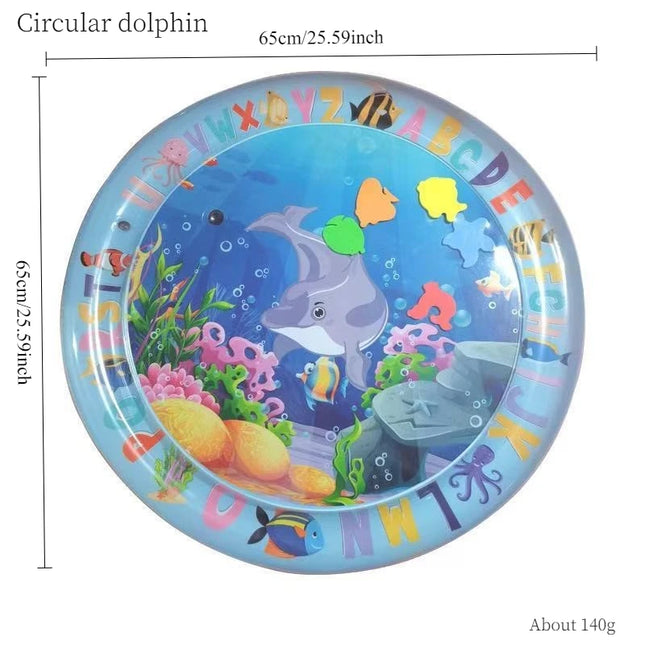 Cat Water Bed Mattress Pet Pat Water Mat Large Dog Inflatable Water Ice Mat Cooling Thickened Scratch-Resistant Small Fish Toy