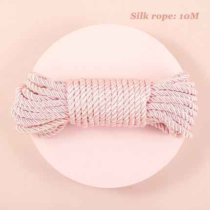 SM Bondage Luxury Set For Women Sex Toys Rainbow Leather Handcuffs/Blindfold/Collar/Gag Sex Bondage Fetish for Couples BDSM Toy