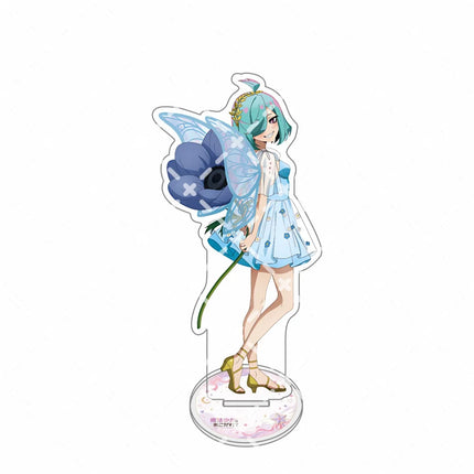 Gushing Over Magical Girls Locomuji White Dress Daisy Acrylic Standkeying, Elf Wings Anime Desk Ornament, Collectible FigureGift