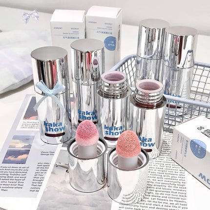 Kakashow Vitality Liquid Blush Moisturizing Water Light Long-lasting Makeup Easy to Smudge Liquid Rouge