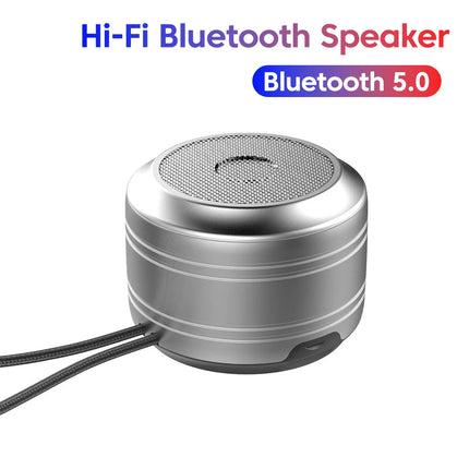 Portable Bluetooth 5.0 Speaker Wireless Music Stereo Surround Mini USB Outdoor Subwoofer Speaker Audio Player Speaker Microphone