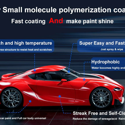 Car Ceramic Nano Coating Liquid Coatin Nano Crystal Hydrophobic Layer Anti-Scratches Car Wax Coating Car Polishing Coating