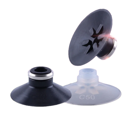 5pcs/pack ZP-C Series Vacuum Suction Cups Ribbed Robotic Suction Nozzle ZP-10/13/16/20/25/30/40/50CS/CN