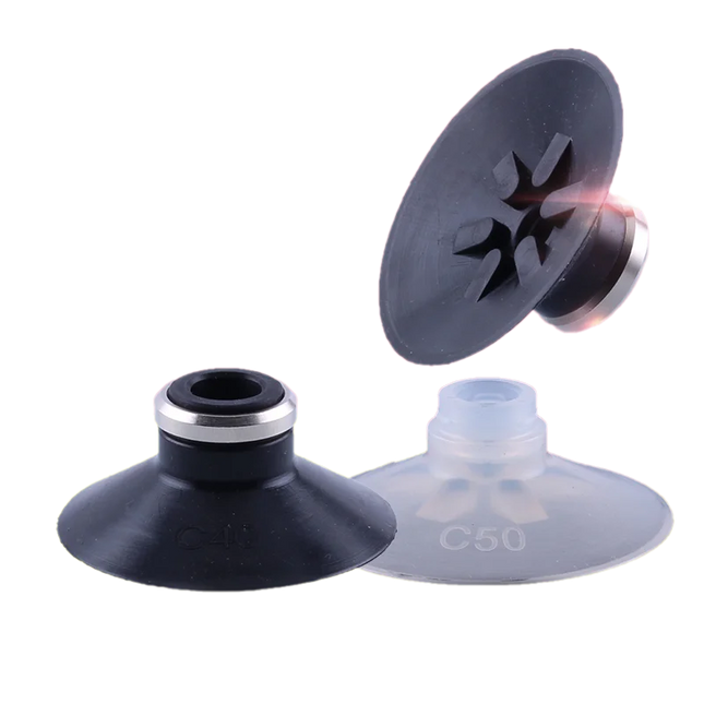 5pcs/pack ZP-C Series Vacuum Suction Cups Ribbed Robotic Suction Nozzle ZP-10/13/16/20/25/30/40/50CS/CN