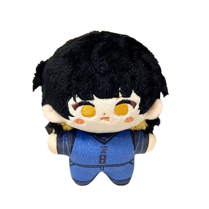 Mini Anime Plush Keychain Michel Caesar Mikage Reo Nagi Seishiro Chigiri Hyoma Bachira Meguru Cute Starfish body Doll Gifts