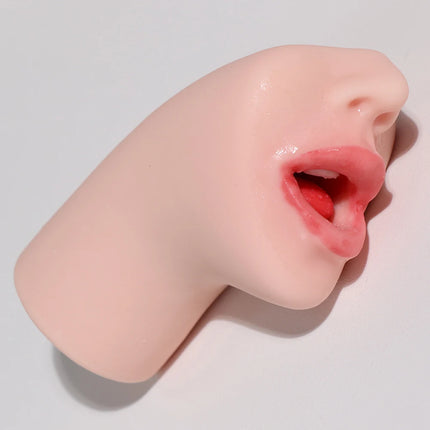 Realistic Woman Vagina Ass Anal Male Masturbator Deep Throat Pocket Pussy Sucking Cup Mouth Oral Sex Adult Toys for Men Sexshop