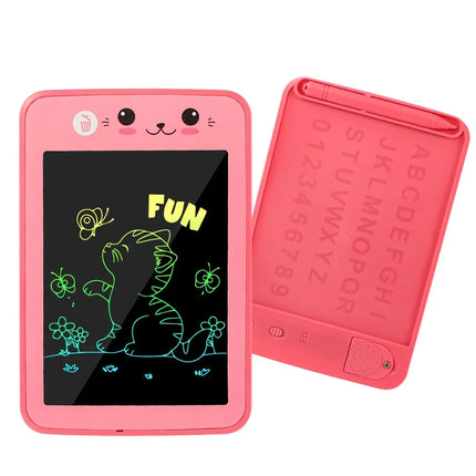 Children's Writing Tablet Cartoon Drawing Board LCD Handwriting Board Small Blackboard Graffiti Drawing Writing Board A7