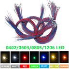 10pcs 0402 white
