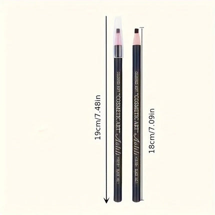 10pcs Hengsi Waterproof and Long-lasting Tear Off Eyebrow Pencil - No Need to Sharpen, Anti Smudging Suitable for All Skin Types