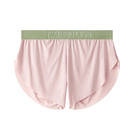 Men's Boxer Shorts Plus Size Ice Silk Underwear Comfortable Loose Breathable Men's Underwear Shorts Youth