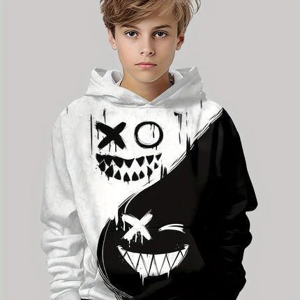 Kids Clothes Hoodies Long Sleeve Children's Sweatshirt Creative Print Casual Girls' Summer Clothes Boy Tops Children's Clothing