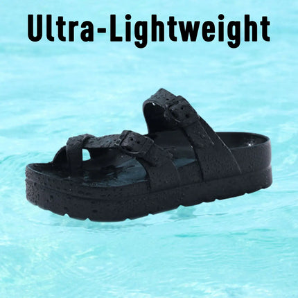 KIDMI Womens Platform Sandals with Arch Support Women Sandals Outdoor Light Beach Sandal Woman Comfort Ultra Cushion EVA Slides