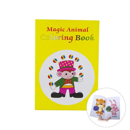 A Fun Magic Coloring Book Magic Tricks Fun Close Up Magia Mentalism Illusion Gimmick Props Classic Toys Magic Prop
