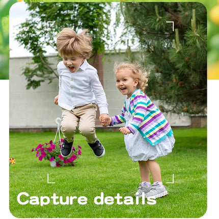 Children's Panda Print Camera 4800 Million High-Definition Pixels Can Take Photos and Videos, Mini Instant Camera Toy Birthday Gift