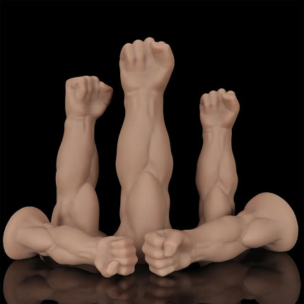 5 Sizes Silicone Artificial Arm Butt Plug Fist Anal Plug Sex Toy Dildo Anal Deep Stimulation Anus Dilator Masturbator Adult Toys