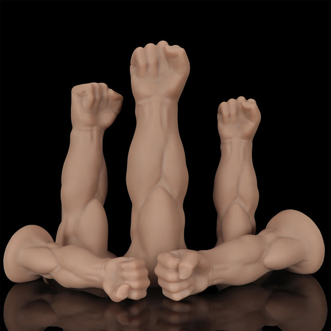 5 Sizes Silicone Artificial Arm Butt Plug Fist Anal Plug Sex Toy Dildo Anal Deep Stimulation Anus Dilator Masturbator Adult Toys