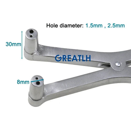 GREATLH 1.5 2.5 Distractor Kirschner Forceps Stainless Ankle Knee Joint K-Wire Distractor Retractor Orthopedic Surgical Tool