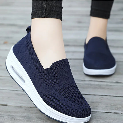 Sports Women's Spring Sneakers New Mesh Breathable Lightweight Casual Walking Women Shoes Breathable Shoes Zapatos De Mujer
