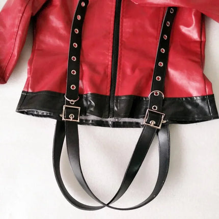 Manyjoy Faux Leather Adjustable Straitjacket SM Restraint Harness Adult Play Straight Jacket Slave Erotic Costume Sex Toys Women