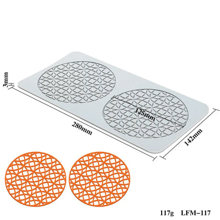 23 styles leaf flower round Designs Silicone Cake Lace Mold Cake Decorating Tool Border Decoration Lace Mold kitchen Baking Tool