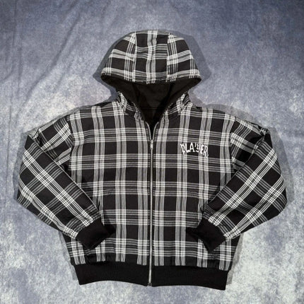 Ins Harajuku Hat Hoodie Spring/Autumn New Style Trendy Brand Casual Versatile Work Clothes Checkered Unisex