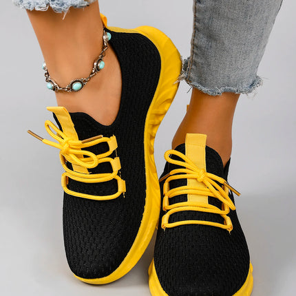 Women's Summer Breathable Mesh Flat Shoes, Women's Shoes, Casual Sneakers Shoes, Clearance Free Shipping
