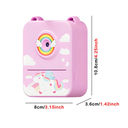 Digital Children Camera For Photography Mini Printer Portable Thermal Instant Print Photo Kids Camera 2.8inch HD Video Toy Gifts