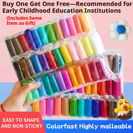 12/24/36Pcs Air Dry Clay Ultra Light and Air Dry Clay Children Toy Non-Toxic and Eco-Friendly Modeling Magical Clay with Tools