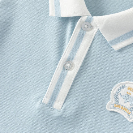 Dave Bella Children Long Sleeve Polo Shirts Spring Autumn Boys Cotton Blouse Kids Clothing Casual Tops Party Sports DB1260764