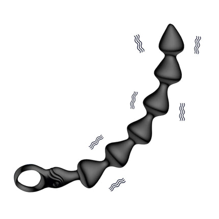Anal Vibrator Prostate Massager Anal Beads Balls Butt plug Soft Silicone Good for Men Adults Sex Toys for Man Woman