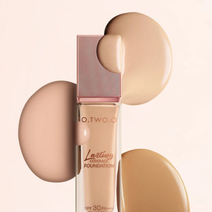 O.TWO.O Foundation Cream Makeup Brush Moisturizing Oil-Free Long-Lasting Waterproof Concealer Full-coverage Foundation Makeup