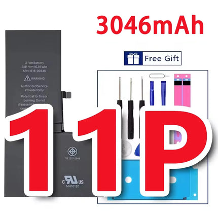 Replacement Battery For Appae iPhone11 11 Pro iPhone11 Pro Max‌  Li-Ion Battery For iPhone 11 Series Batteria + Free Tools