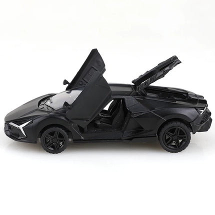 1:43 Scale Replica of the SVJ Pullback Alloy Car Model, Children's Toy, Die-Cast Metal, Pullback Function.