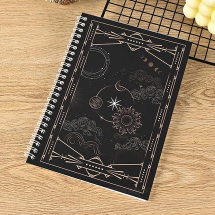 A4/A5 Size Sticker Collecting Album 40 Sheets PU Leather Cover Reusable Sticker Book for DIY Scrapbooking Stickers Organizer