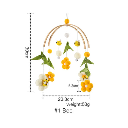 Baby Mobile for Crib Toys 0-12 Months For  Newborn Bed Bell Toddler Rattles Gift For Kids