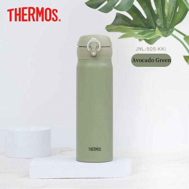 THERMOS Water Bottle Stainless Steel Vacuum Flask Thermal Mug, Keep Hot Cold 6-12 H , Portable Coffee Tumbler for Office Travel